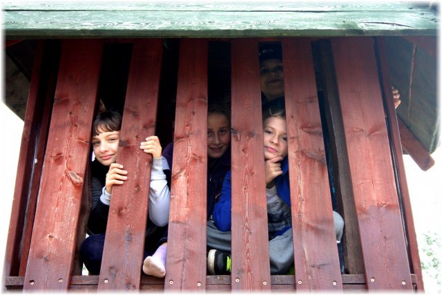 Wycieczka szkolna - Sportowa Osada wrzesień 2012
